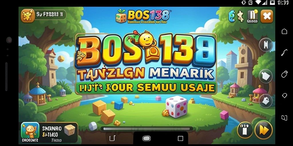 Screenshot utama BOS138 menampilkan gameplay Puzzle yang menarik dan menantang.