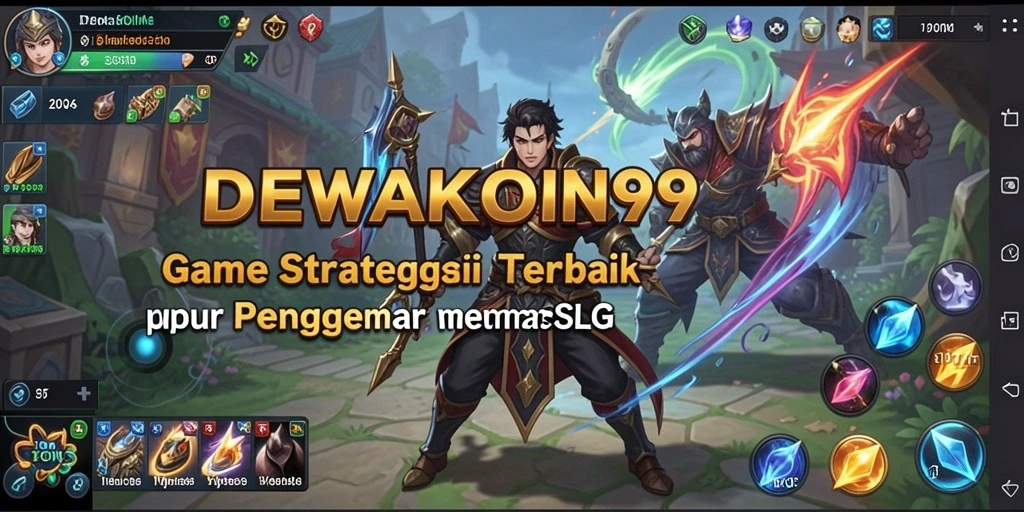 Tampilan gameplay DEWAKOIN99 saat membangun kerajaan dengan strategi cerdas.