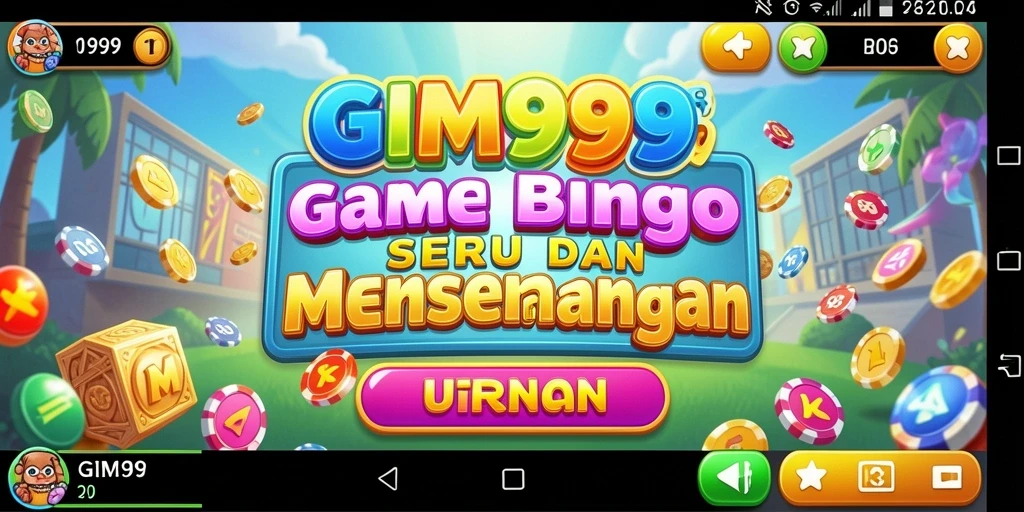 Tangkapan layar dari gameplay GIM999 yang menarik dan interaktif.