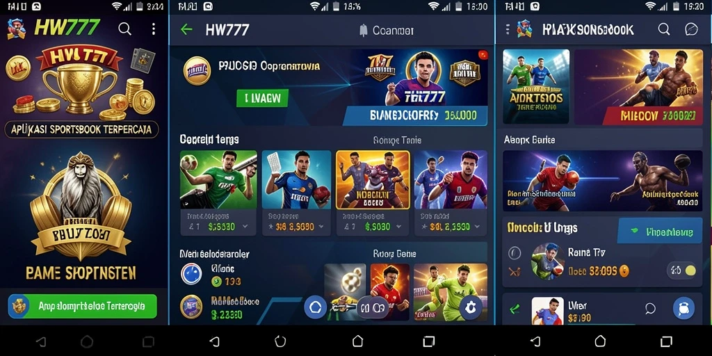 Tampilan gameplay HW777 yang menarik dan interaktif.