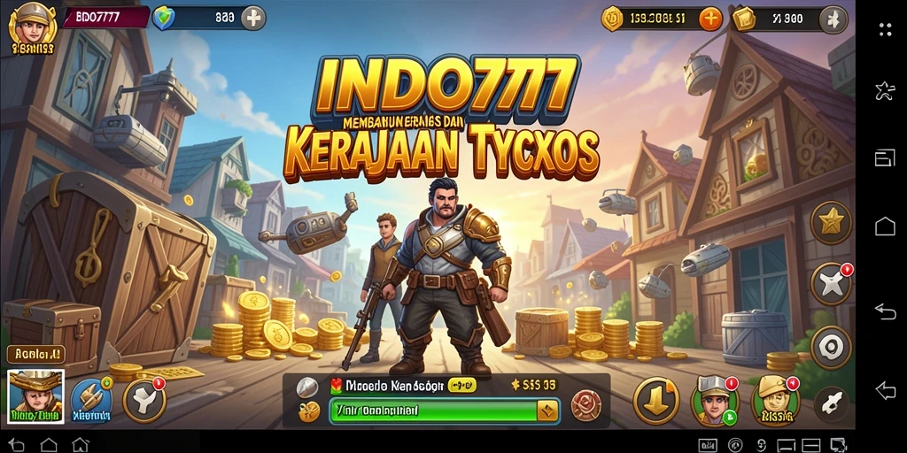 Tampilan gameplay INDO777 yang menakjubkan dan interaktif.