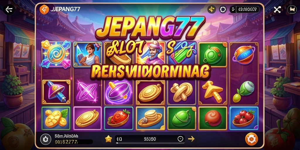 Tampilan menarik dari gameplay Slot di JEPANG77.
