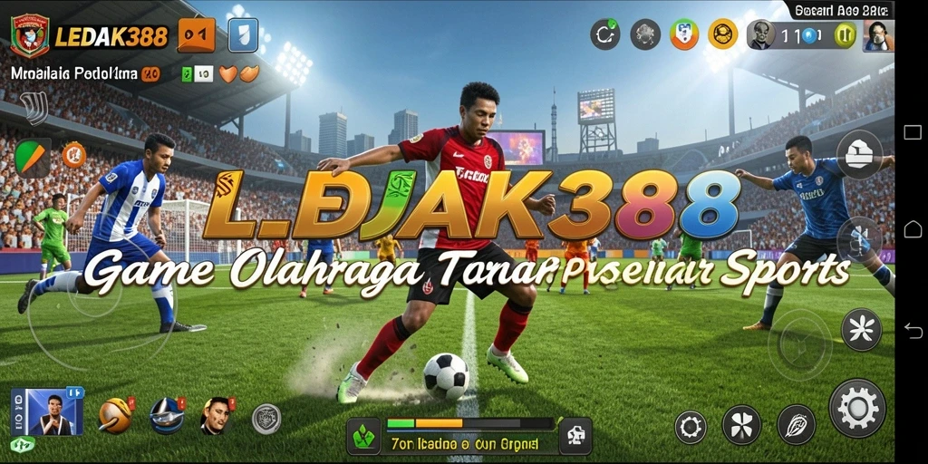 Tampilan gameplay seru dan menantang di LEDAK388.