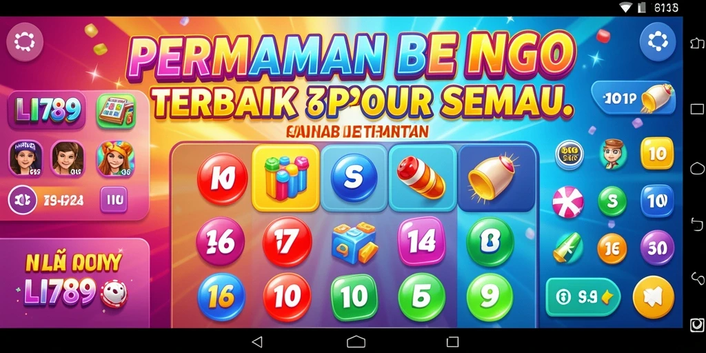 Tampilan gameplay Bingo yang seru di LI789.