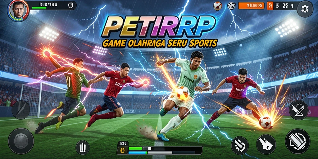 Tampilan gameplay PETIRRP yang mendebarkan dan interaktif.