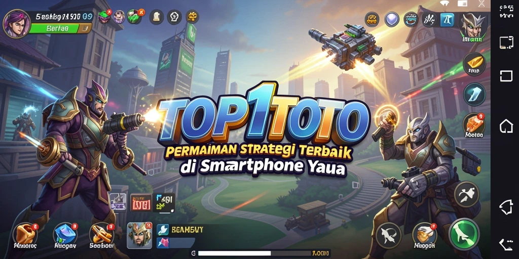 Tampilan menarik dari gameplay SLG yang mendebarkan.