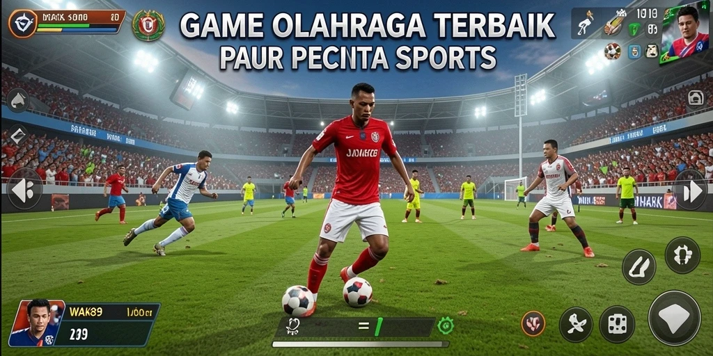 Tampilan utama gameplay <strong>WAK89</strong> dengan aksi olahraga yang mendebarkan.